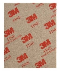 03809 Houba Fine 3M pro střední broušení 115 x 140 mm 